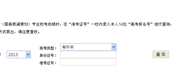 Ϻ2013깤̼ѧרԳɼѯ
