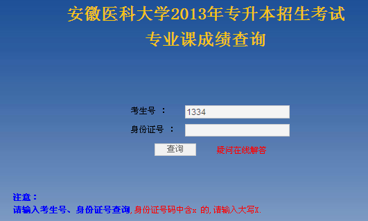 ҽƴѧ2013ררҵγɼѯ