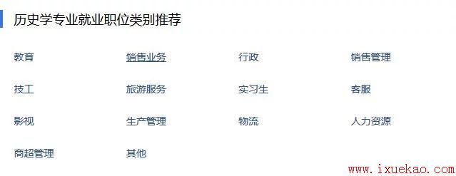 2018江西成人高考历史学专业介绍及专业前景表